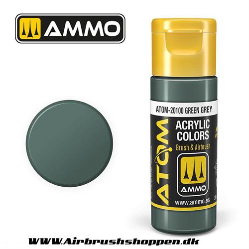 ATOM-20100 Green Grey  -  20ml  Atom color